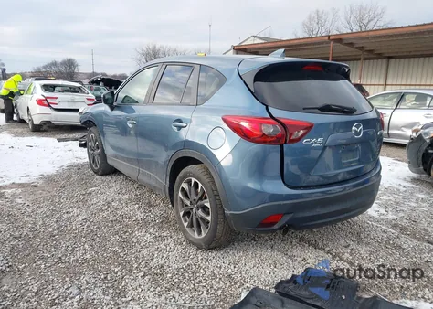 2016 Mazda Cx-5 Grand Touring from USA, damaged, VIN JM3KE4DY5G0704407
